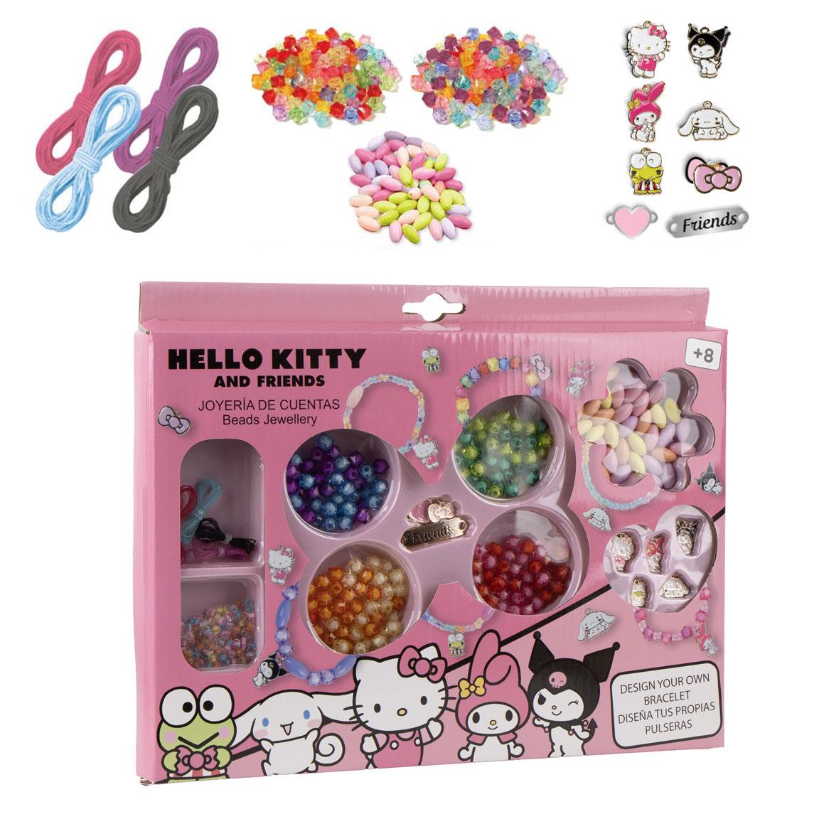Set de belleza diy pulsera hello kitty