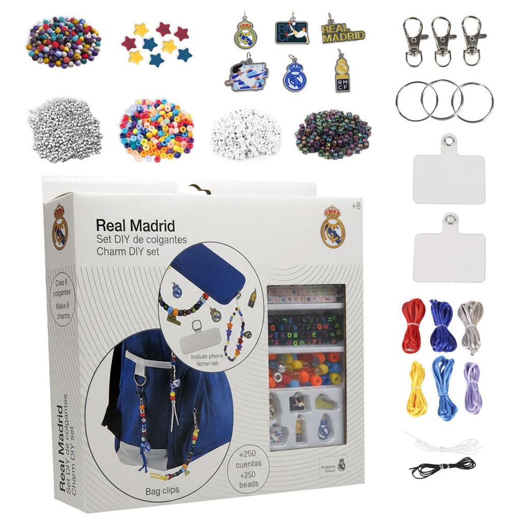 Set de belleza diy bag clip real madrid