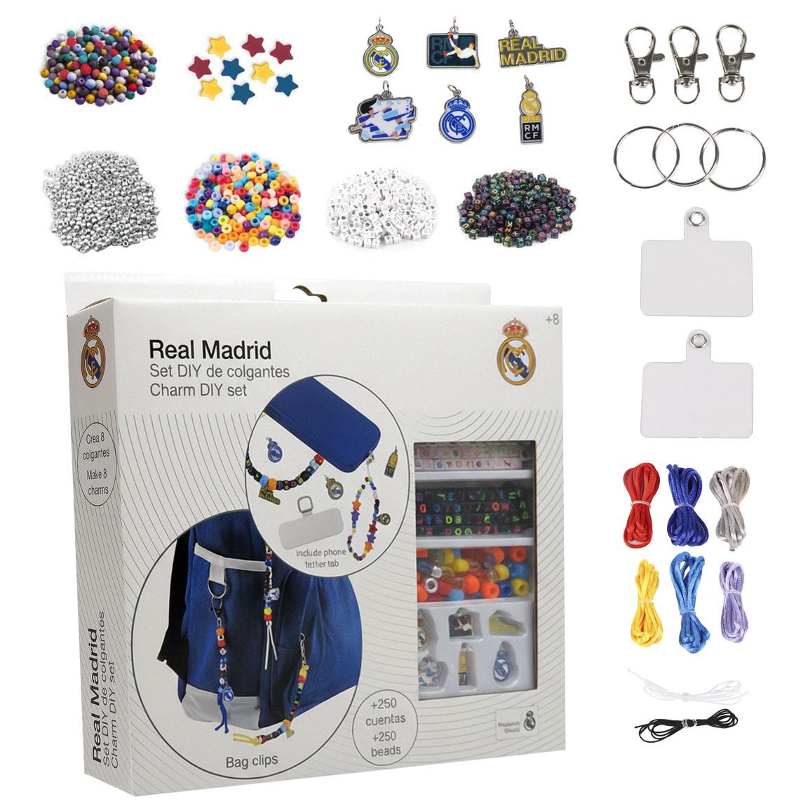 Set de belleza diy bag clip real madrid