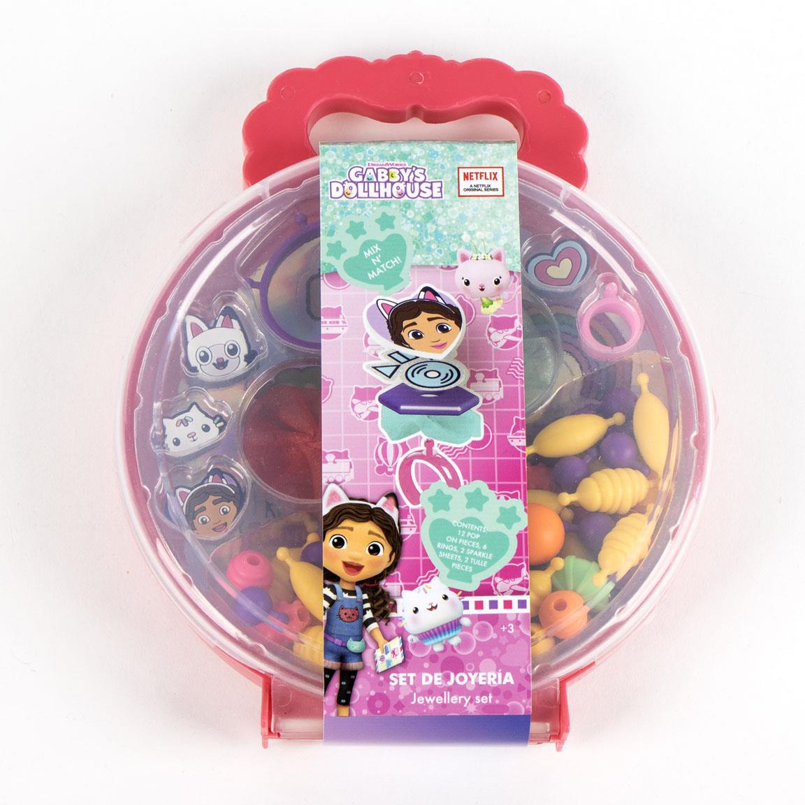 Set de belleza diy joyero gabby´s dollhouse