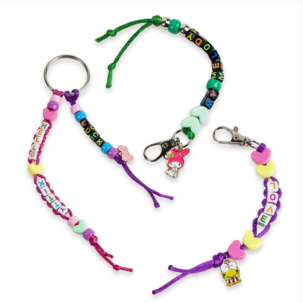 Set de belleza diy bag clip hello kitty