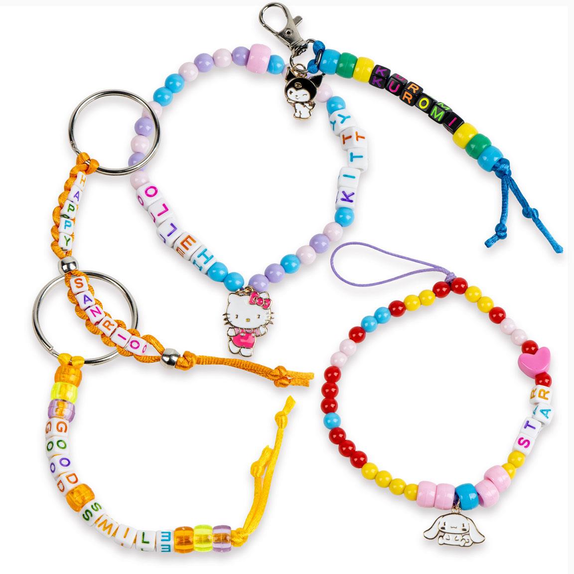 Set de belleza diy bag clip hello kitty