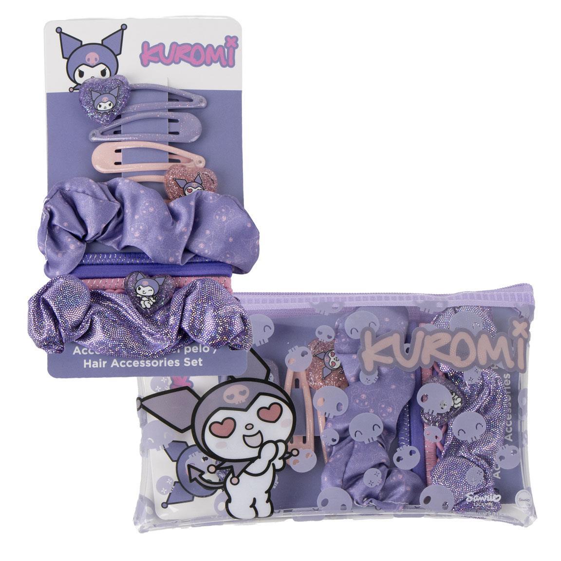 Set de belleza accesorios hello kitty kuromi