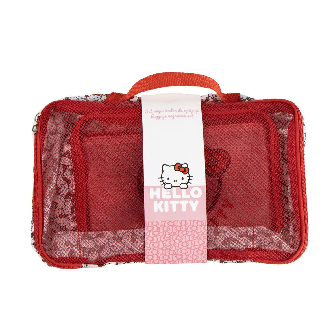 Neceser aseo viaje set hello kitty