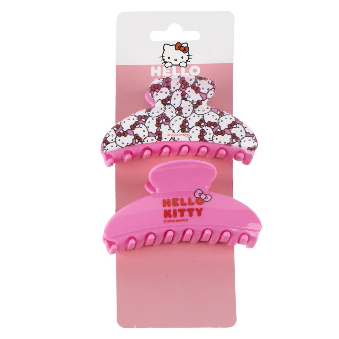 Accesorios pelo clips hello kitty