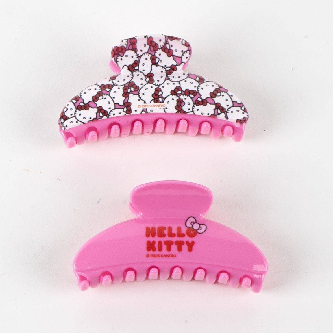 Accesorios pelo clips hello kitty