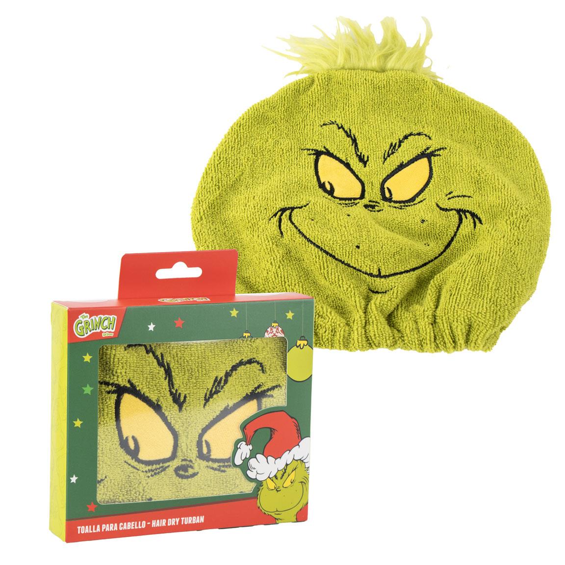 Toalla para cabello the grinch