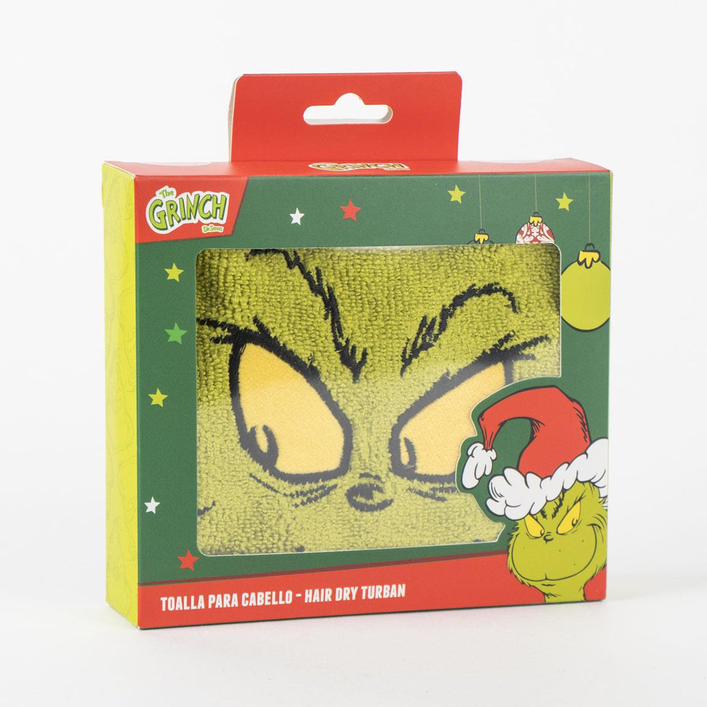 Toalla para cabello the grinch