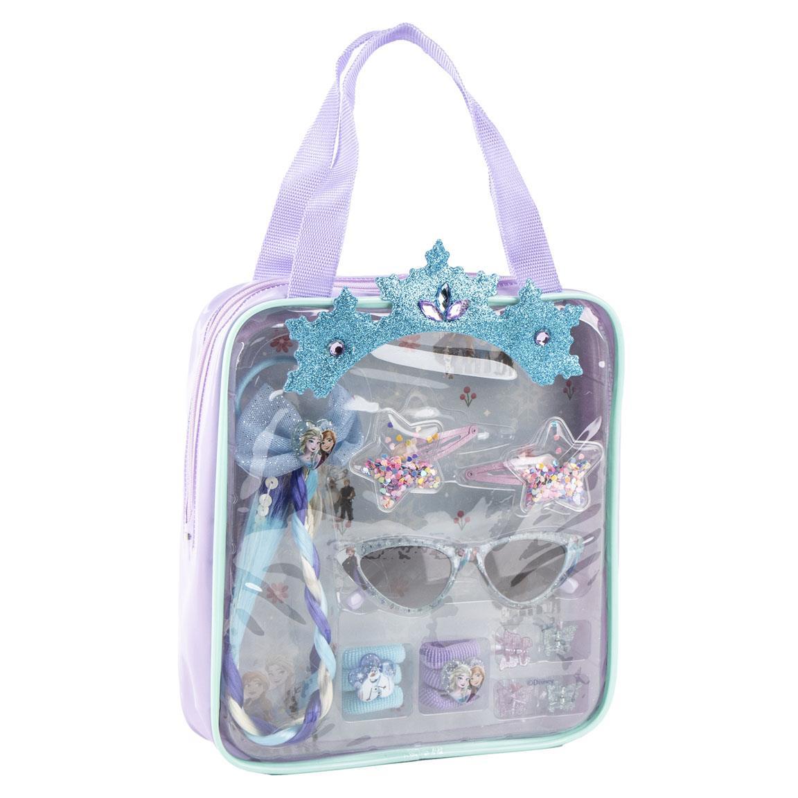 Set de belleza bolsito gafas frozen