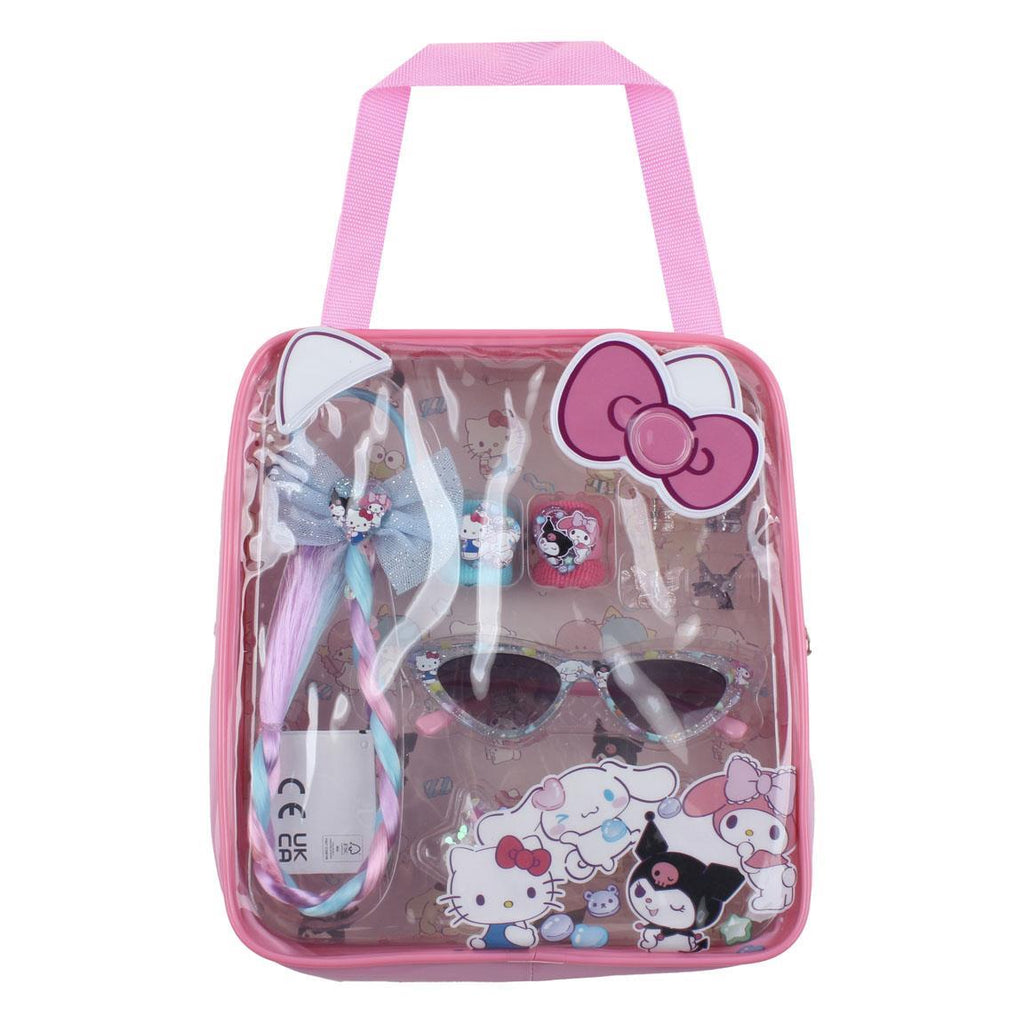 Set de belleza bolsito gafas hello kitty
