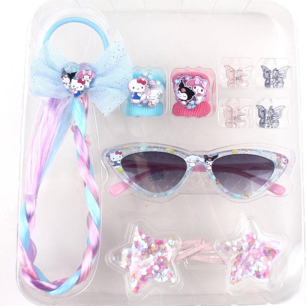 Set de belleza bolsito gafas hello kitty