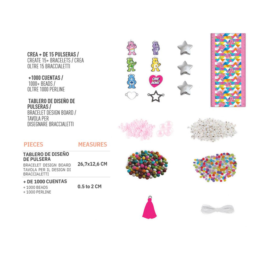 Set de belleza diy pulsera care bears