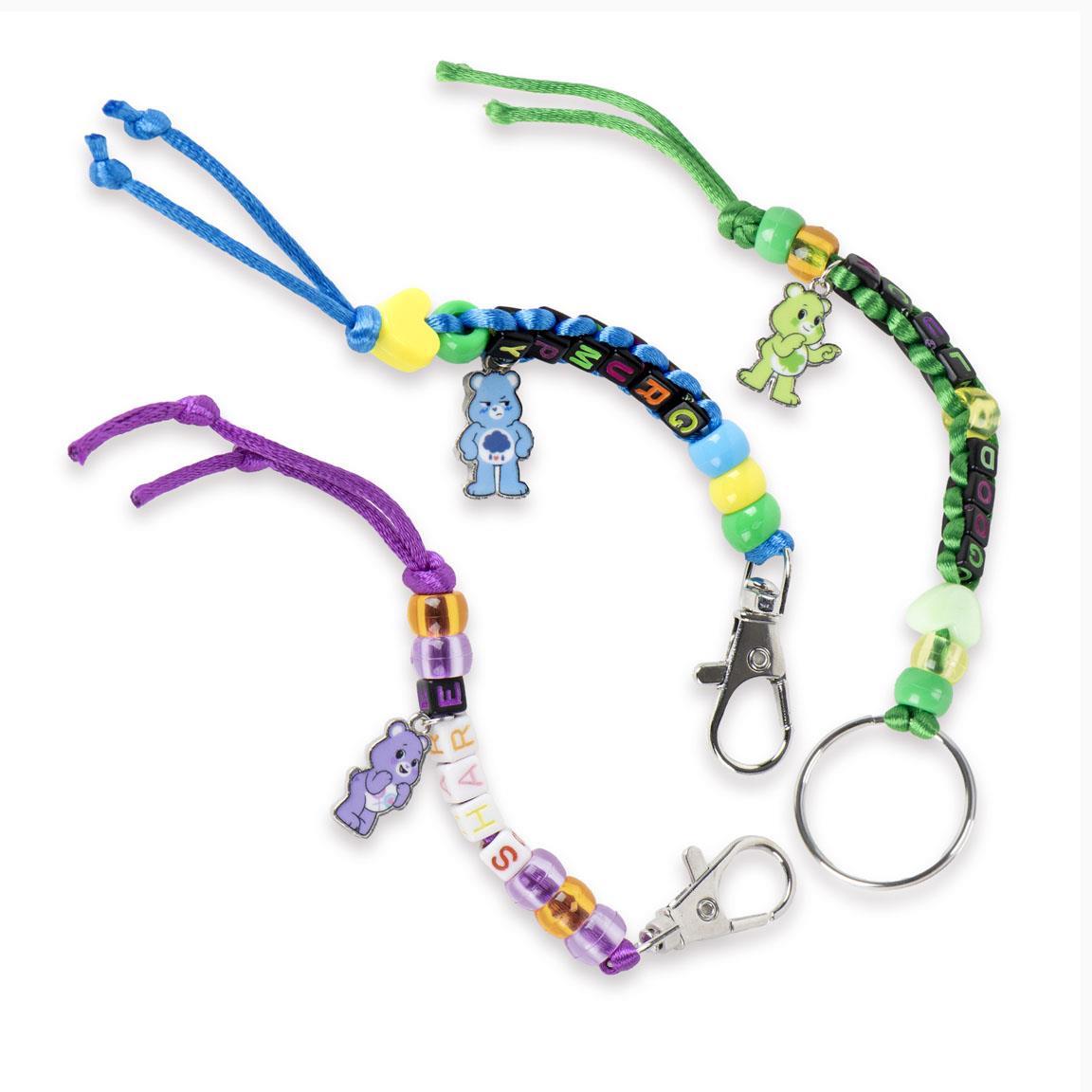 Set de belleza diy bag clip care bears