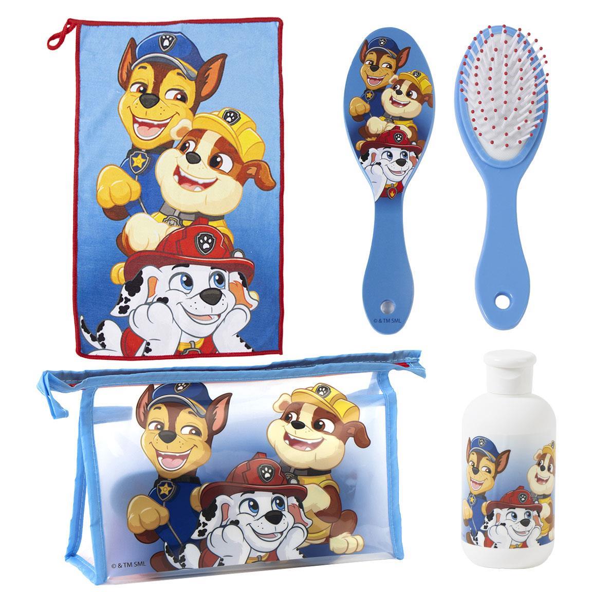Neceser aseo viaje accesorios paw patrol