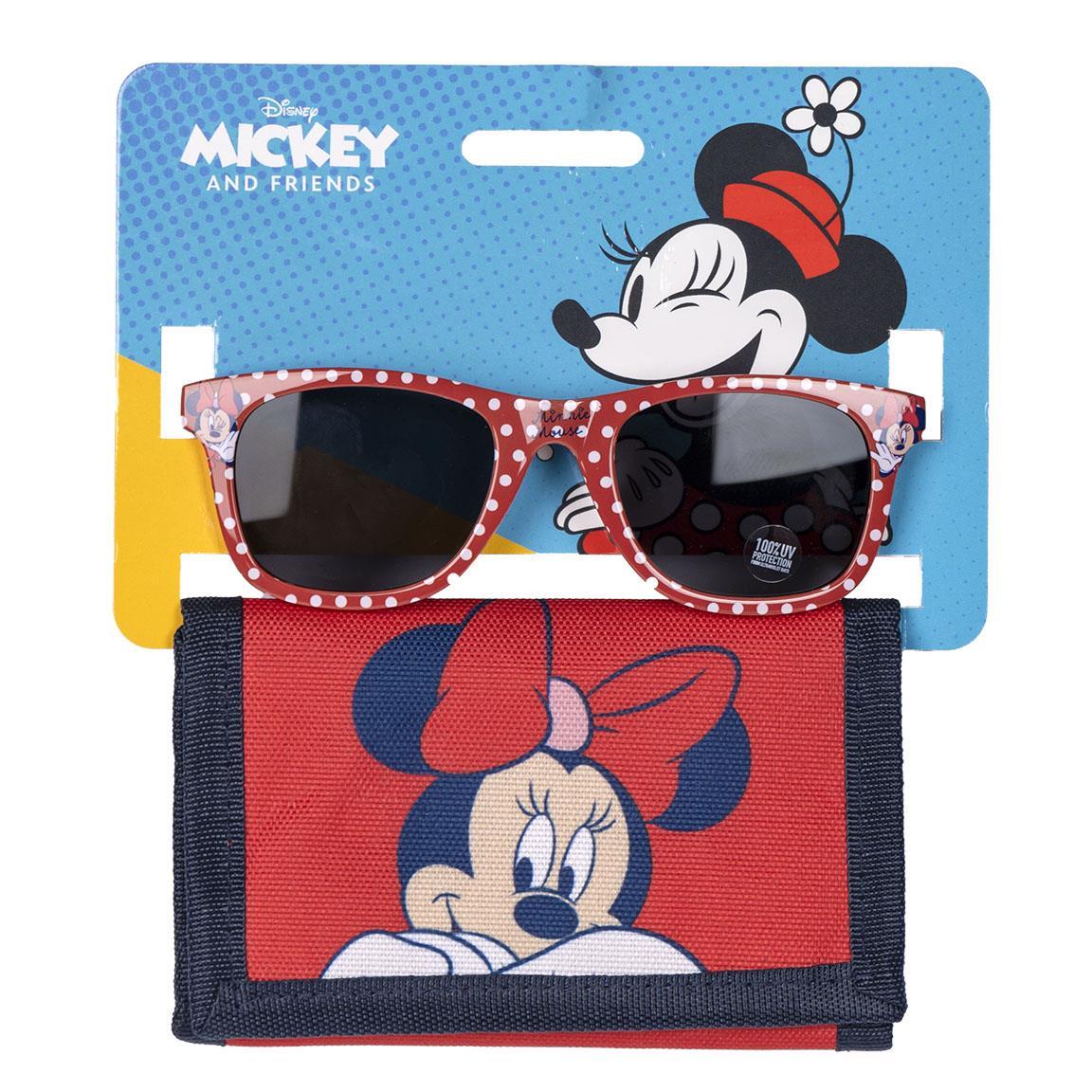 Gafas de sol set cartera minnie