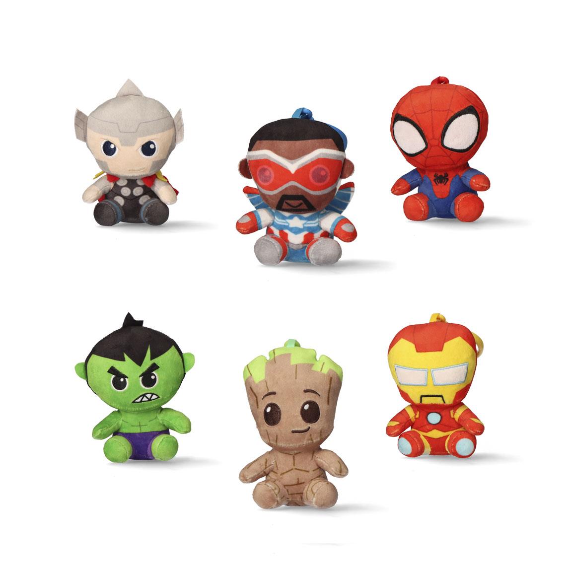 Bag clip 24 piezas marvel