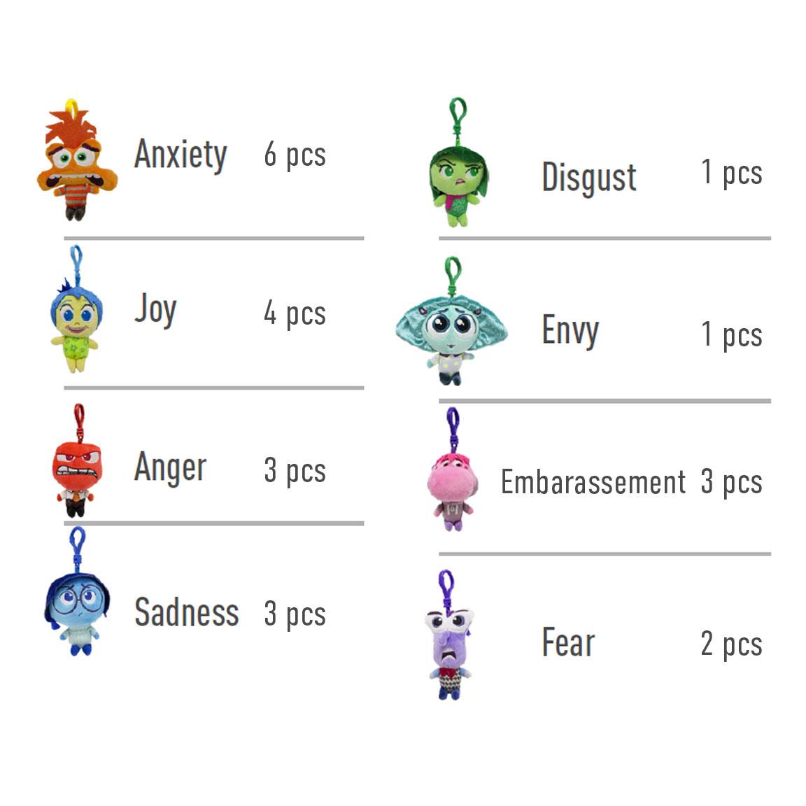 Bag clip 24 piezas inside out