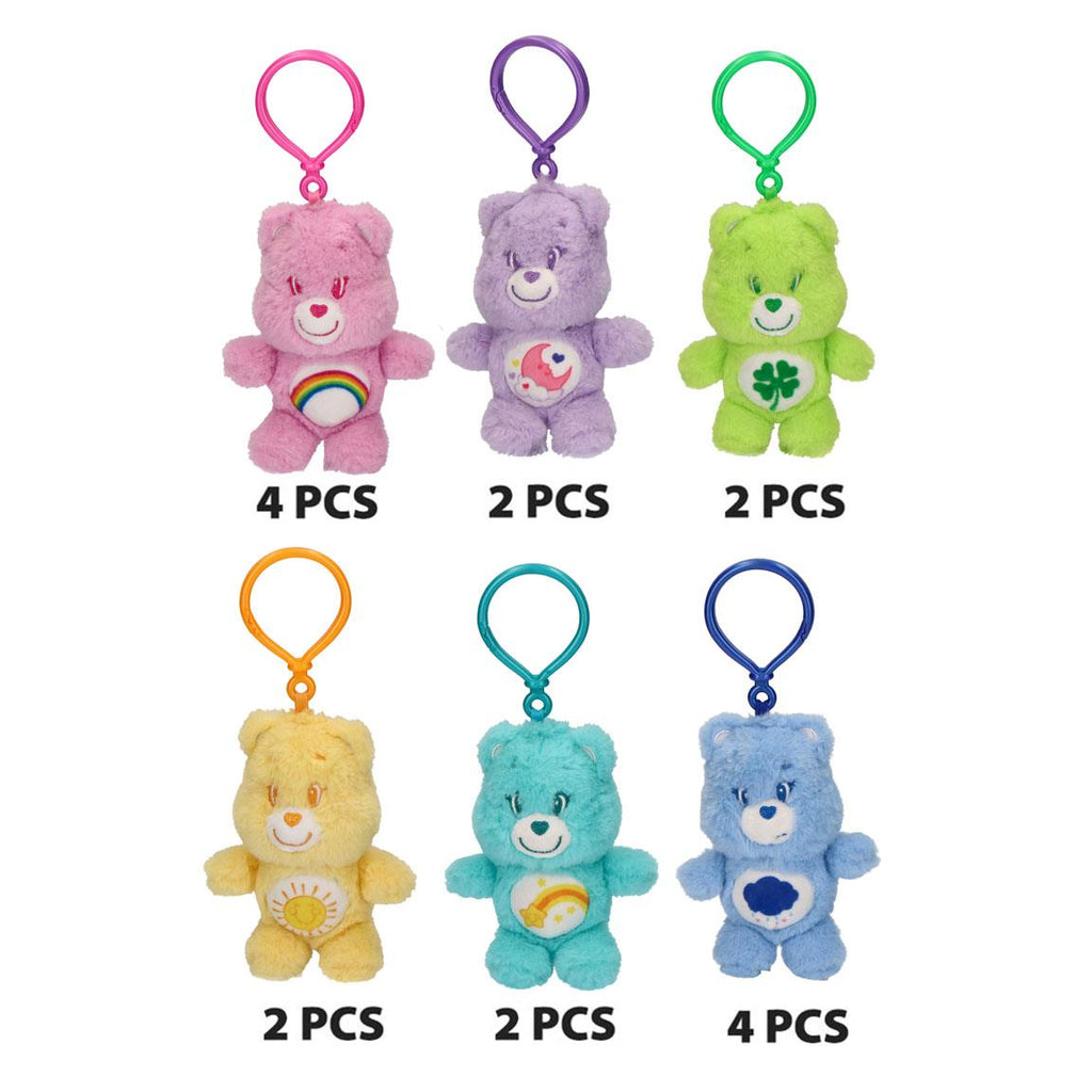 Bag clip 16 piezas care bears