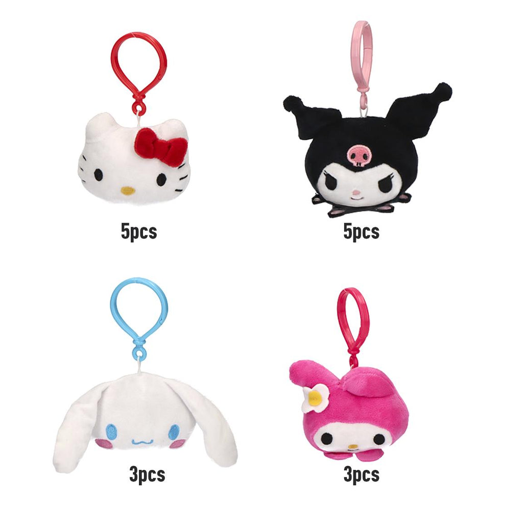 Bag clip 16 piezas hello kitty
