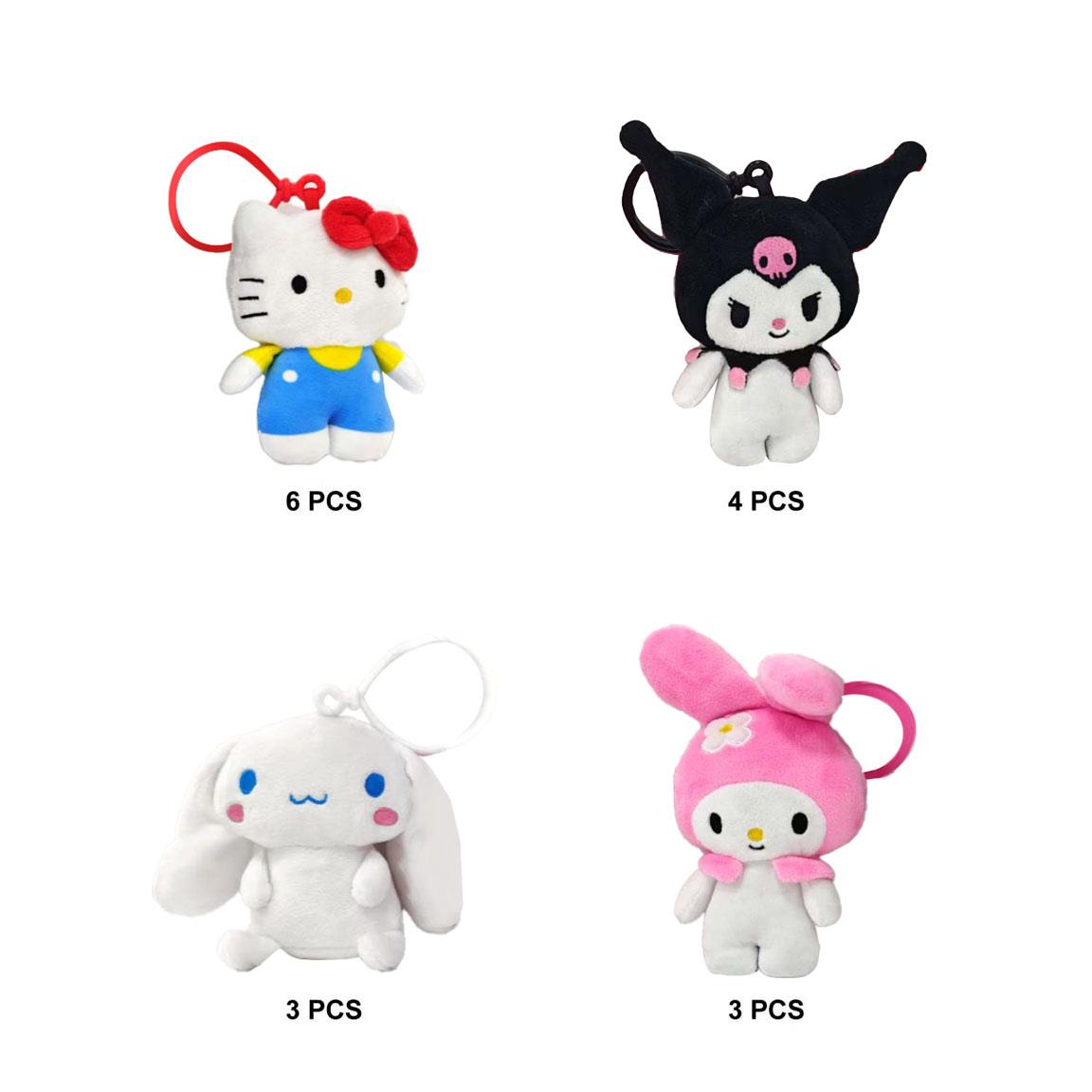 Bag clip 16 piezas hello kitty