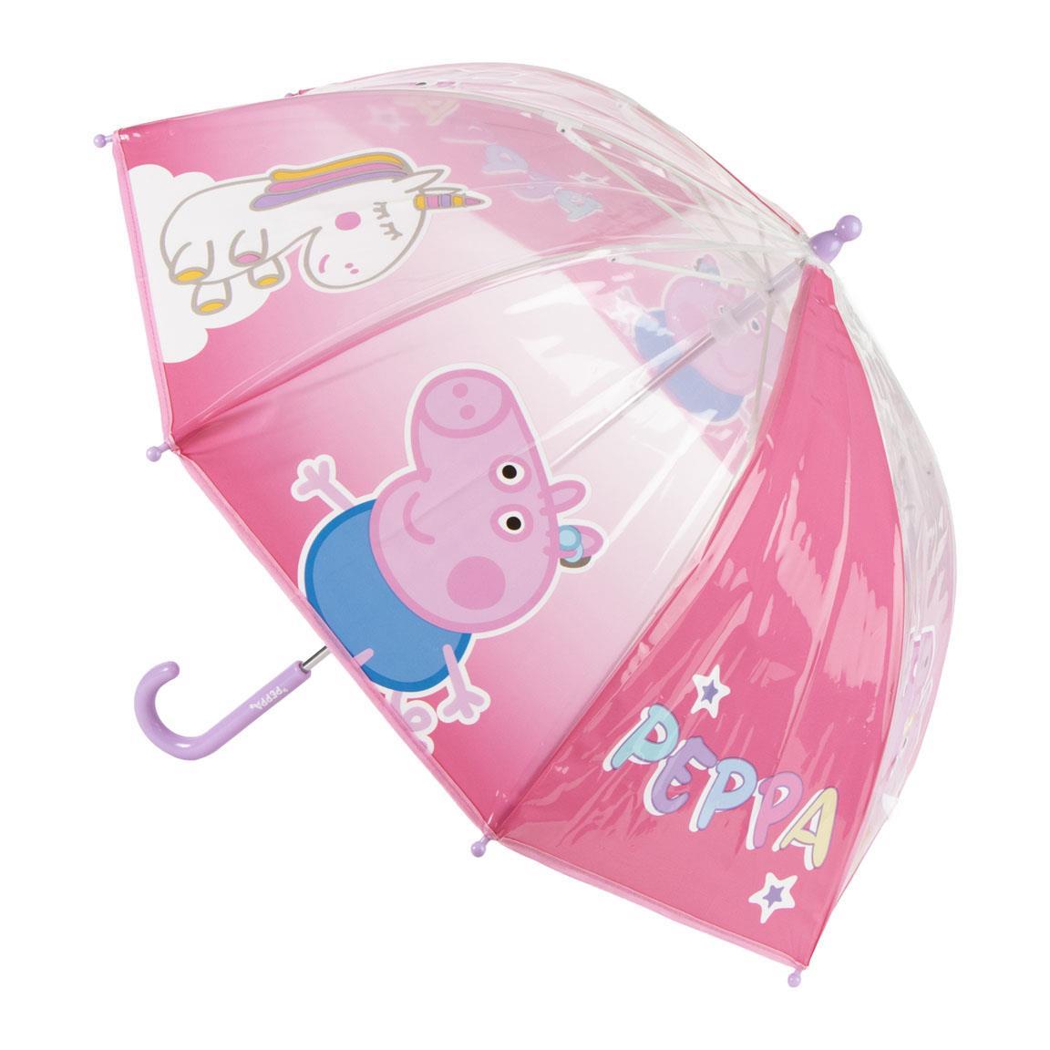 Paraguas manual poe peppa pig