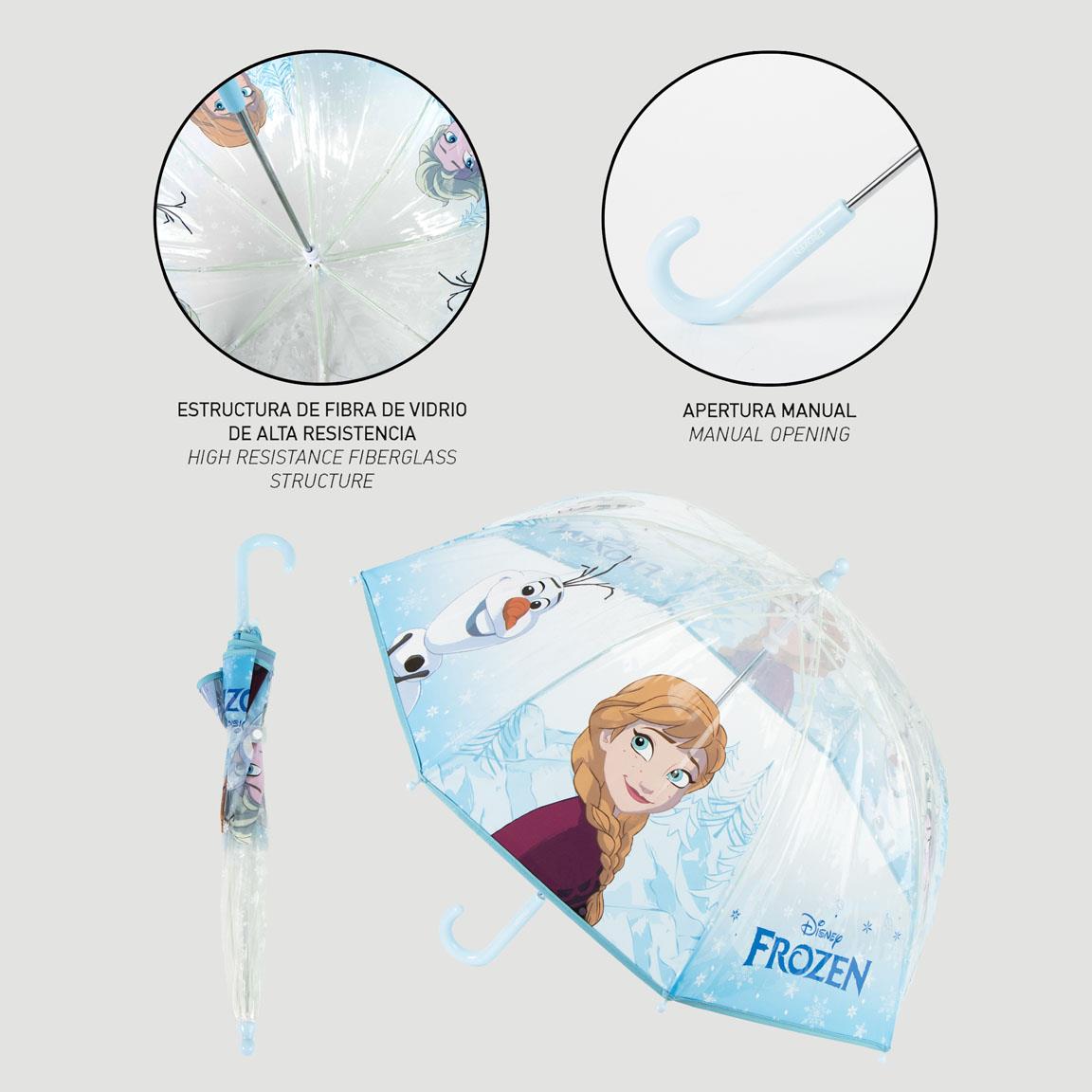 Paraguas manual poe frozen