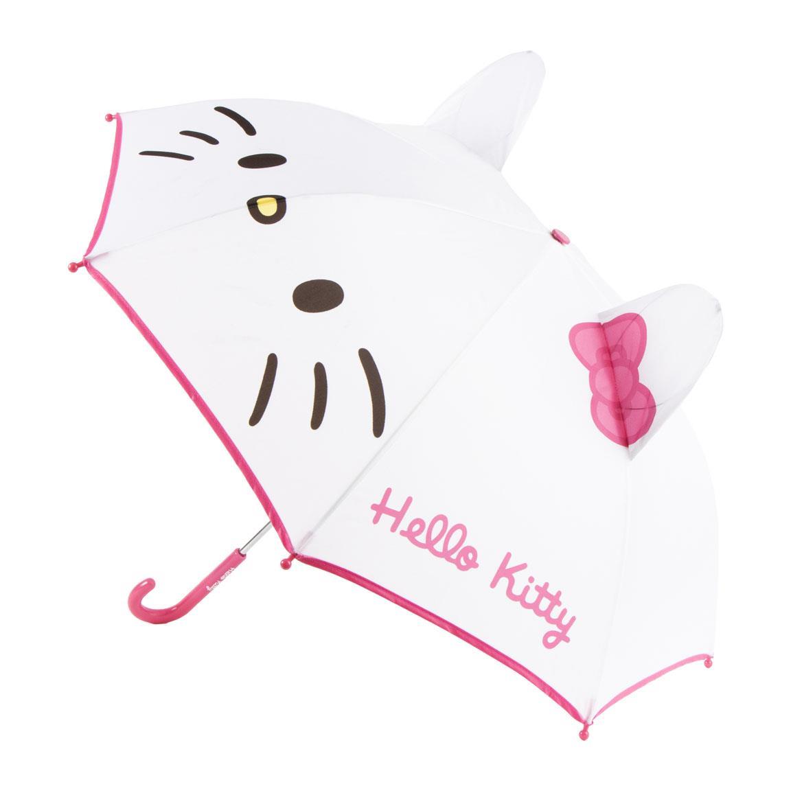 Paraguas manual aplicaciones hello kitty