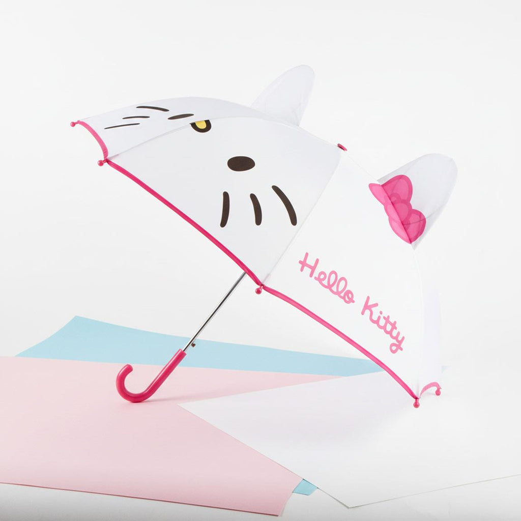 Paraguas manual aplicaciones hello kitty