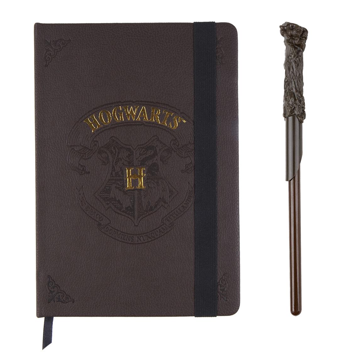 Set de papelería varita harry potter hogwarts