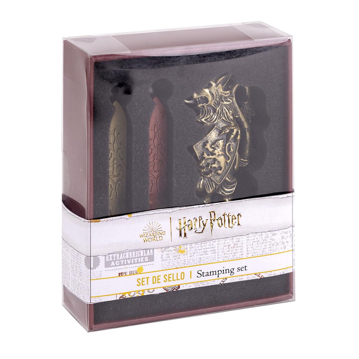 Set de papelería sello harry potter gryffindor