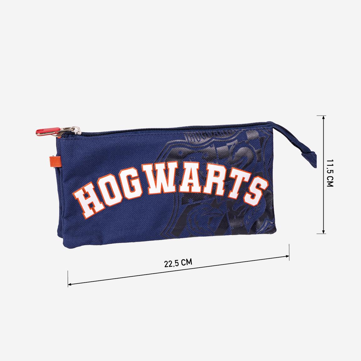 Estuche portatodo 3 compartimentos harry potter