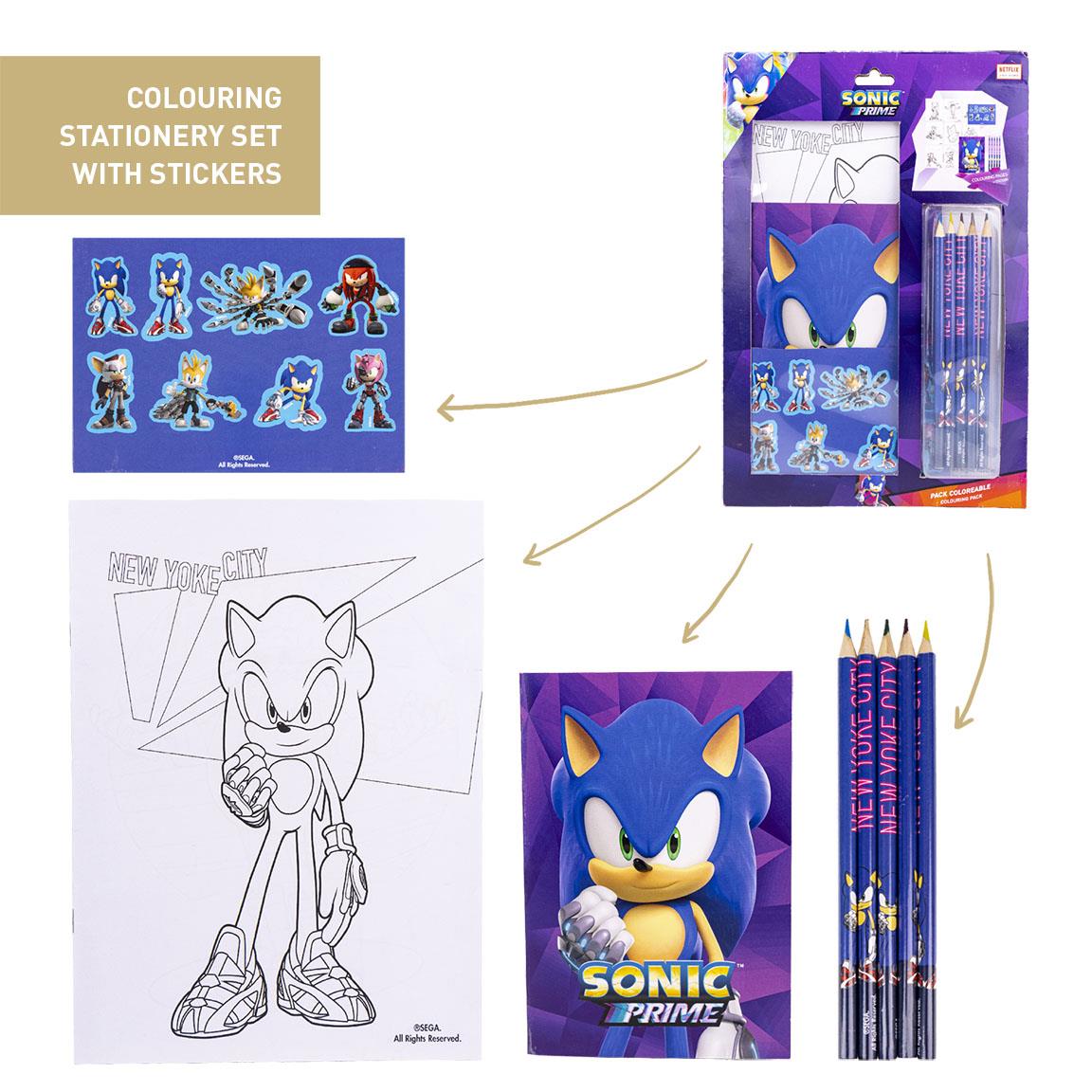 Set coloreable coloreable sonic prime