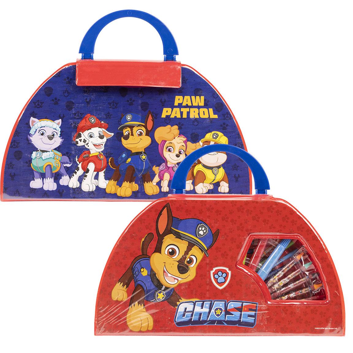 Set coloreable 50 piezas paw patrol
