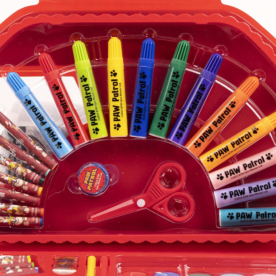 Set coloreable 50 piezas paw patrol