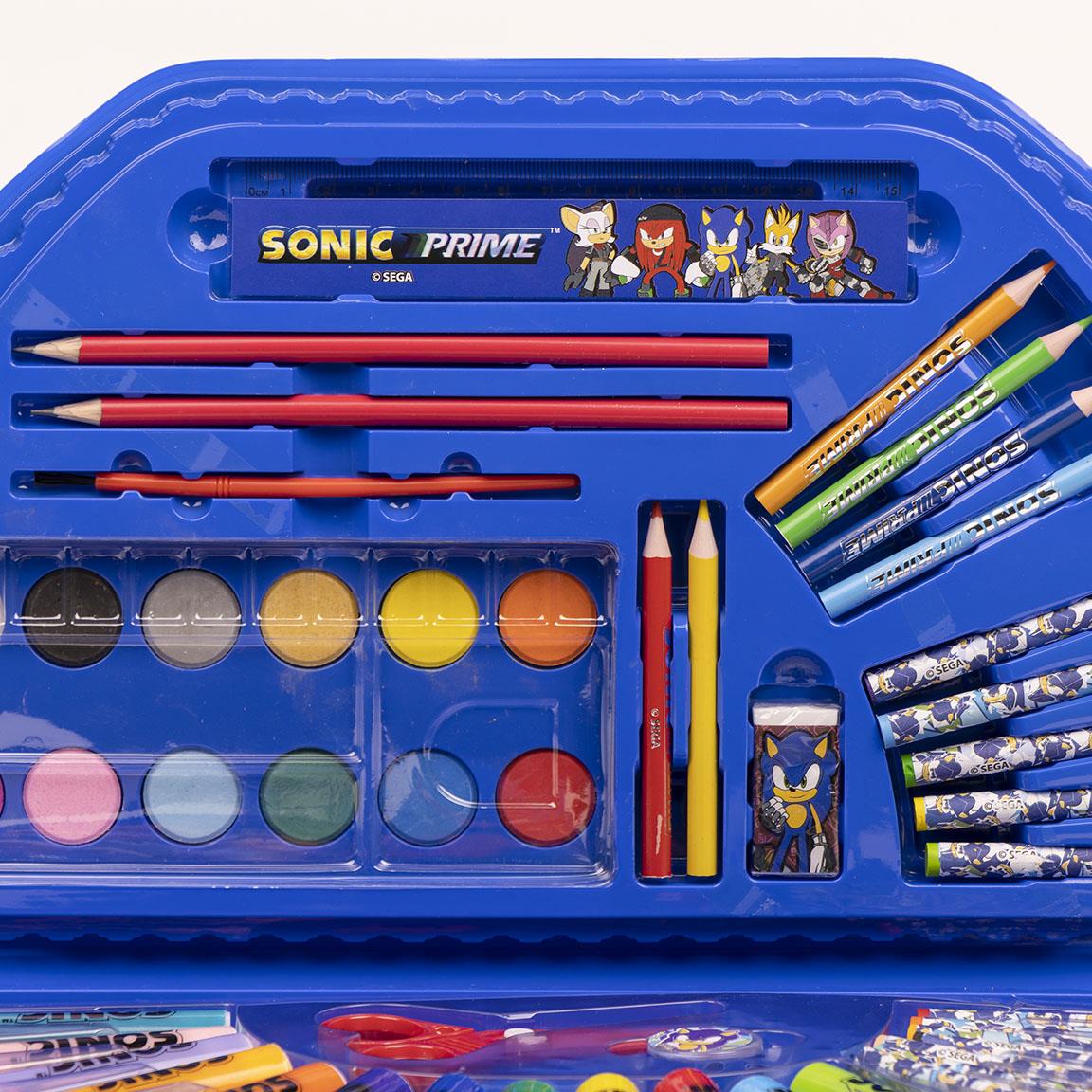 Set coloreable 50 piezas sonic prime
