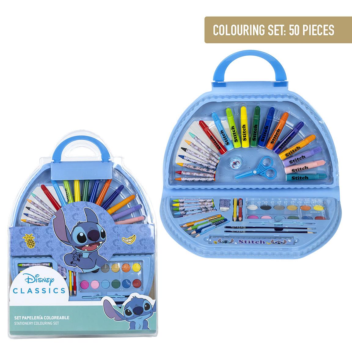 Set coloreable 50 piezas stitch