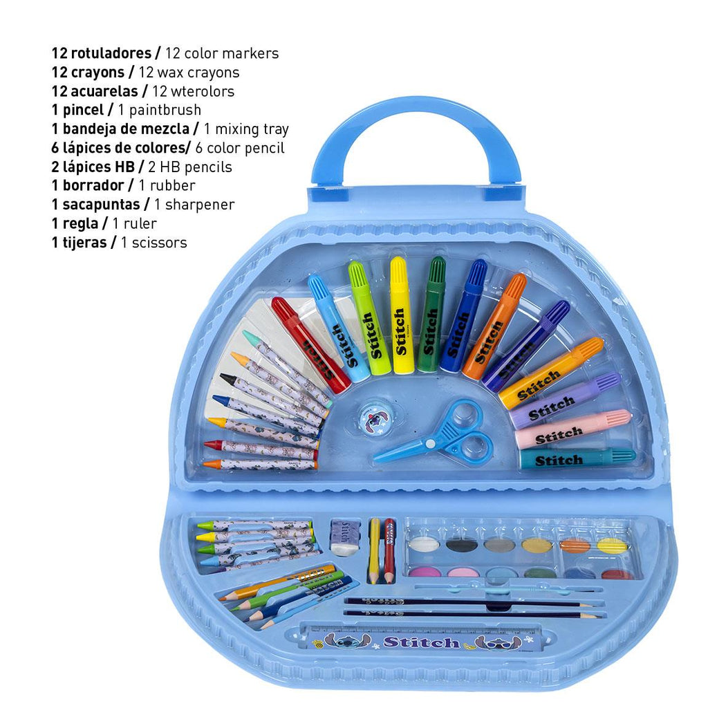 Set coloreable 50 piezas stitch