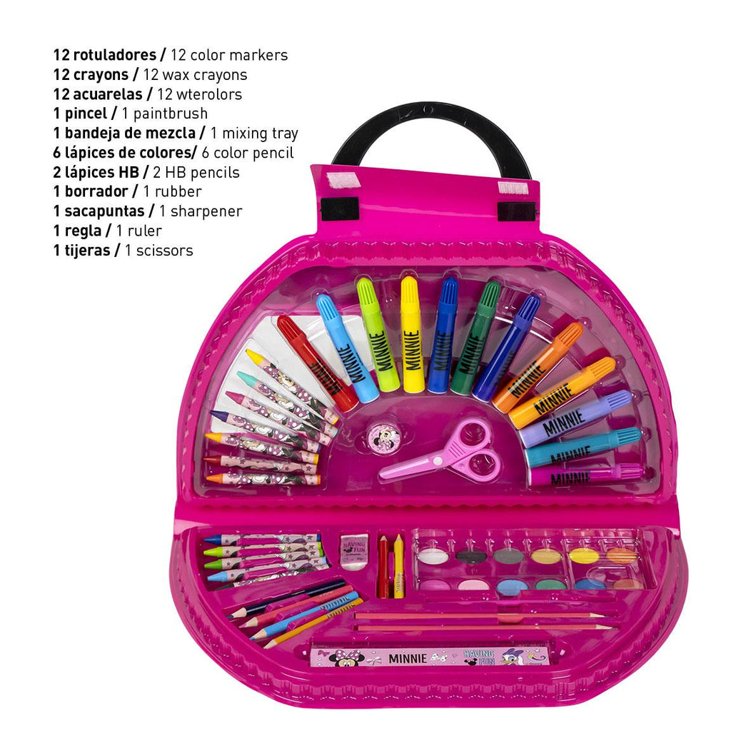 Set coloreable 50 piezas minnie