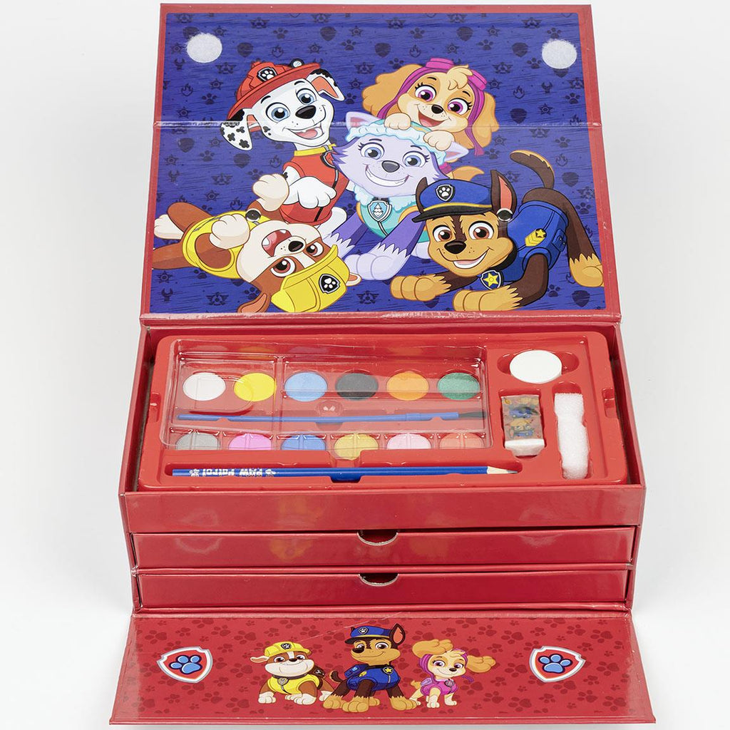 Set coloreable maletín paw patrol