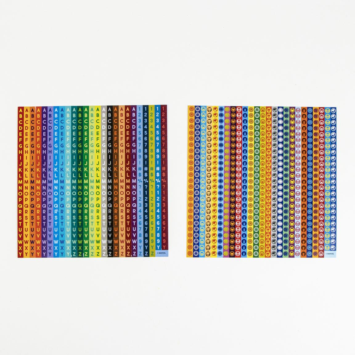 Set stickers 1000 piezas marvel