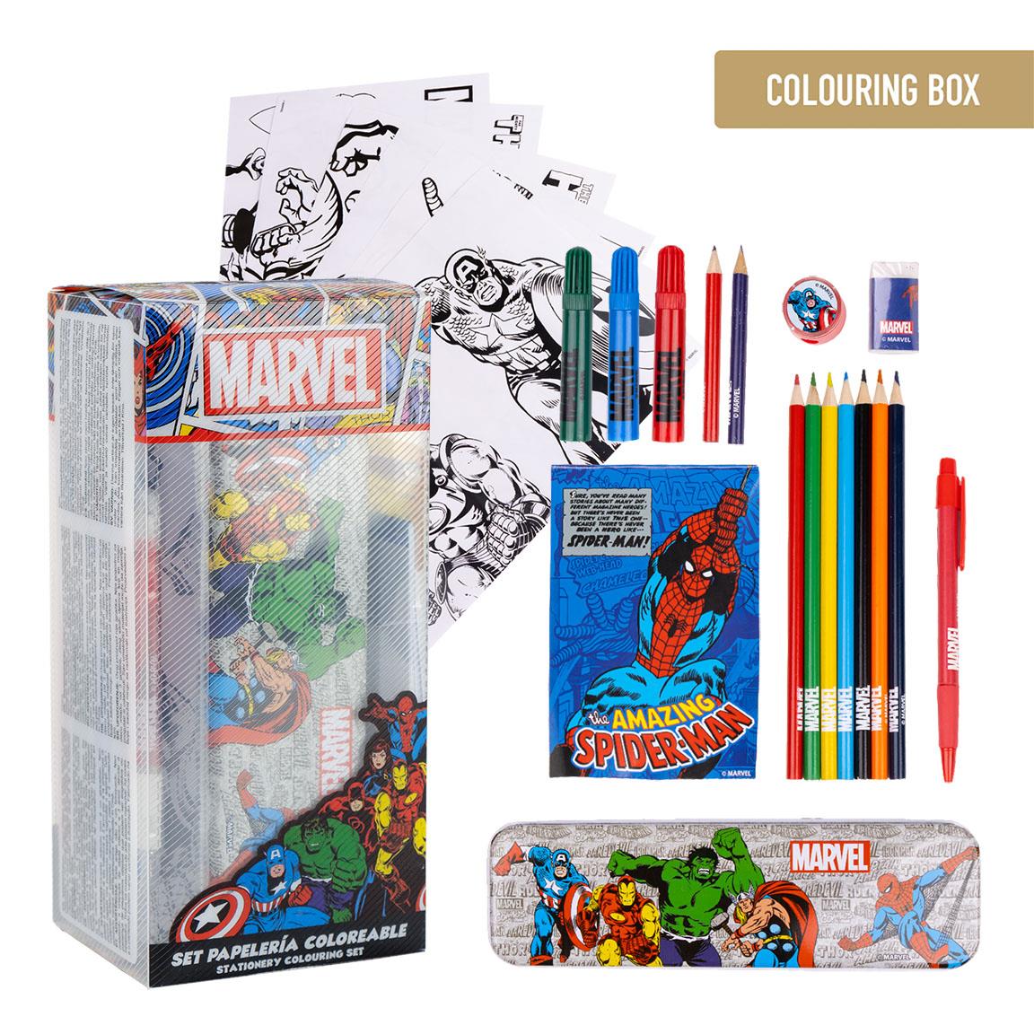 Set coloreable marvel