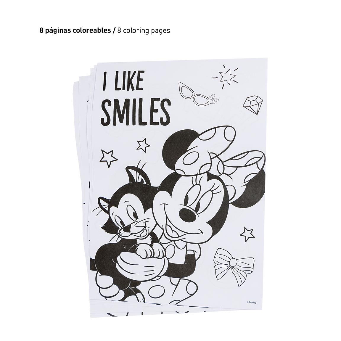 Set coloreable minnie