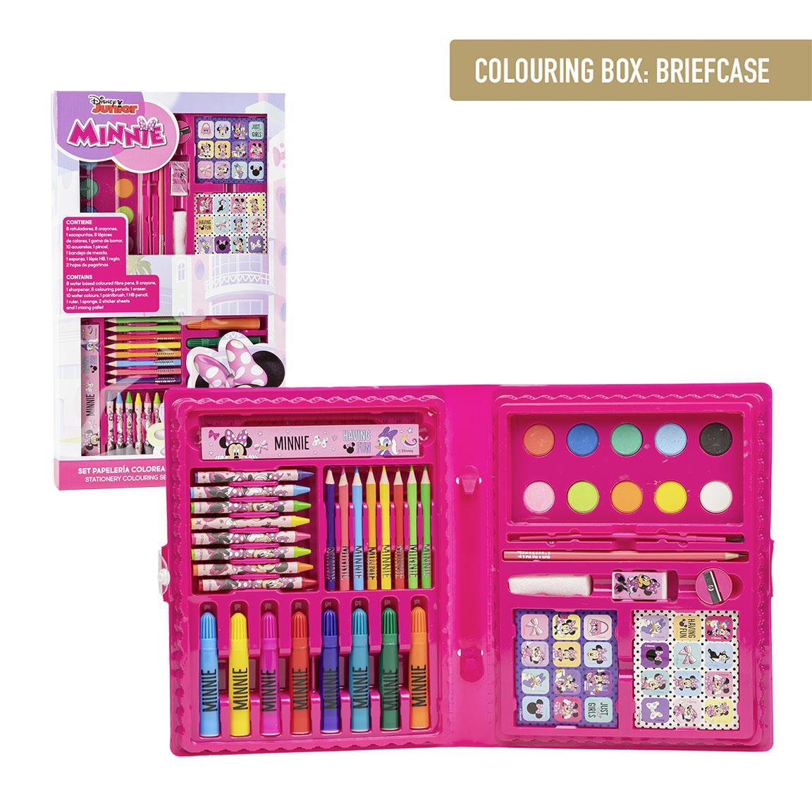 Set coloreable caja minnie