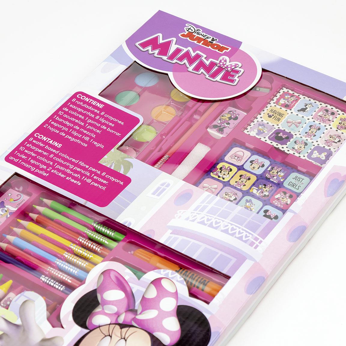Set coloreable caja minnie
