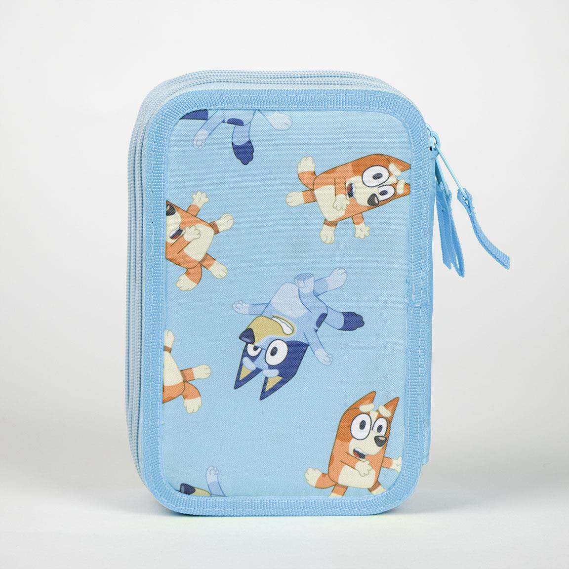 Plumier con accesorios bluey