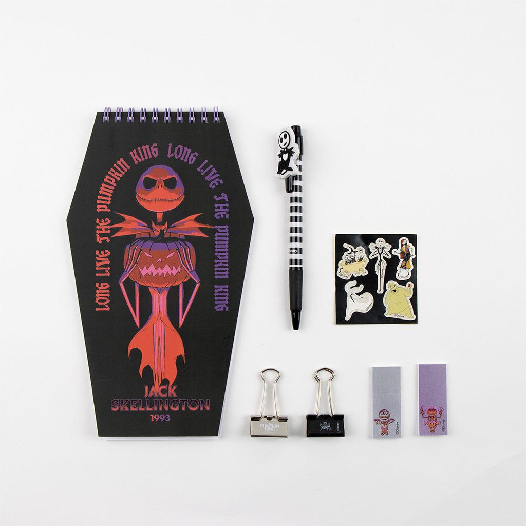 Set de papelería nightmare before christmas