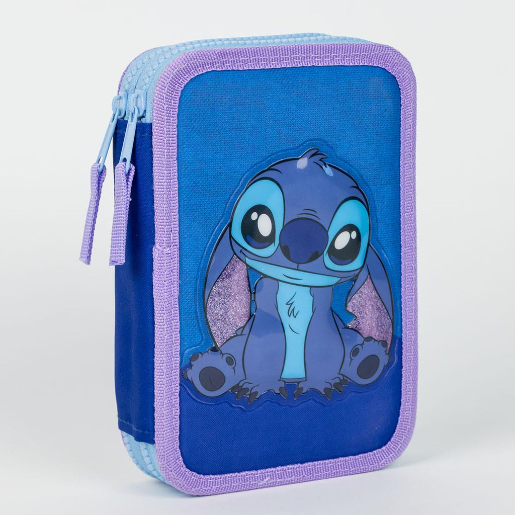 Plumier con accesorios stitch