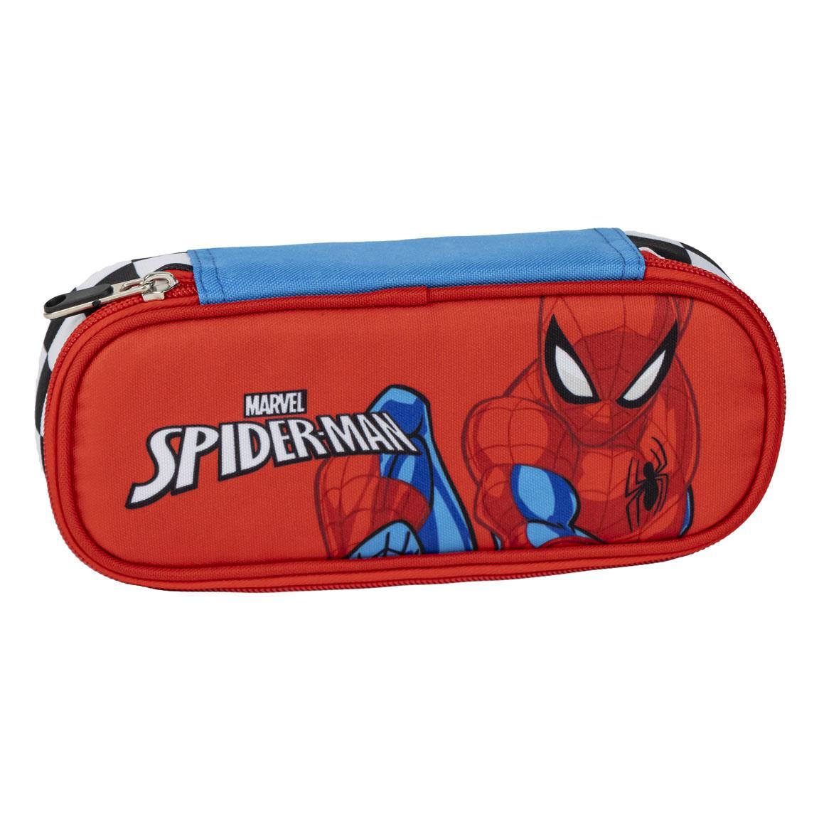 Estuche portatodo ovalado spiderman