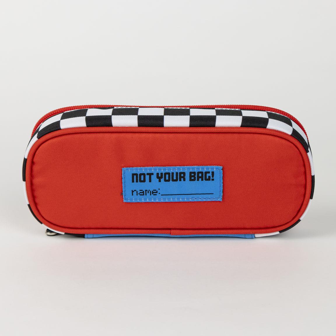 Estuche portatodo ovalado spiderman