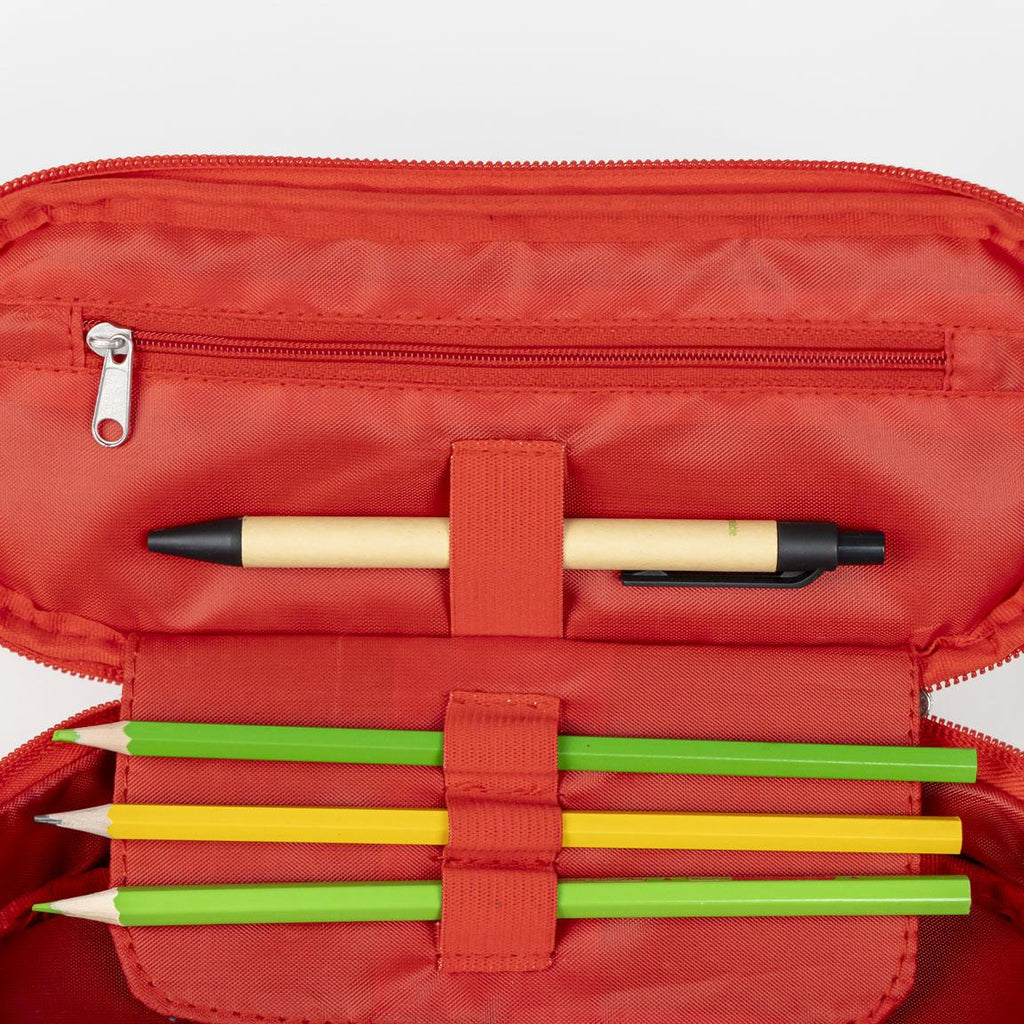 Estuche portatodo ovalado spiderman